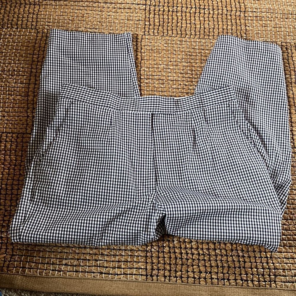 Liz Claiborne Lizgolf Black & White Checked Golf Pants Size 14